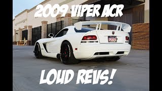 2009 Viper ACR  Kooks HFC amp Straight Pipe  LOUD REVS [upl. by Dloraj]