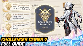 Challenger Series 9 IX Achievement Full Guide  Genshin Impact 46 [upl. by Noryb]