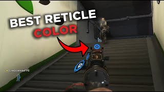 The new best reticle color in apex legends [upl. by Araccat]