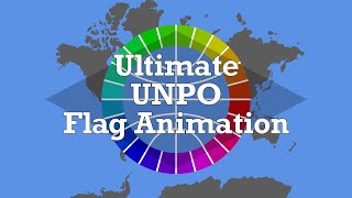 Ultimate UNPO Flag Animation [upl. by Hgielyk]