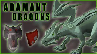 Fast Adamant Dragons Slayer Guide OSRS [upl. by Yenmor]