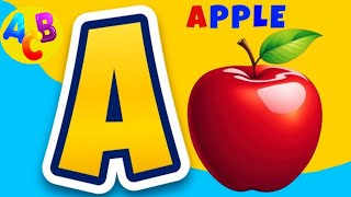 A for apple b for ball song abcd song abcd rhymes video abcd learning  abclearningsongs [upl. by Tolecnal]