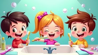 Brush Your Teeth Song  Nursery Rhymes amp Kids Fun Songs [upl. by Nuncia]