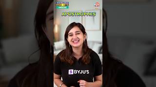 Apostrophes englishgrammar punctuation [upl. by Narud494]