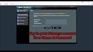 ASUS modem router  Streamyx Quick Internet Setup [upl. by Alleirbag147]