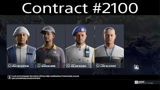 HITMAN 3  Contract 2100 my contract 4 strats [upl. by Acinom]