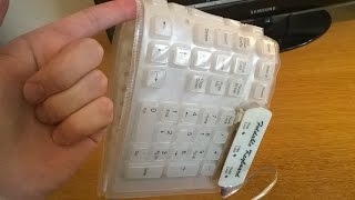 Fold2000 flexible keyboard review [upl. by Lukash]