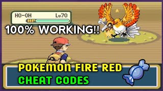 Best Cheat Codes For Pokemon FireRed 2023  100 Working With Proof [upl. by Llertnod163]