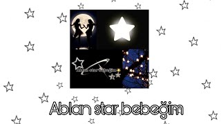 Ablan bir star bebeğim🌟Atennieo lina🌟Mv Official audio [upl. by Einaffets]