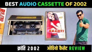 Music Hits of 2002  KRANTI 2002 Movie Audio Cassette Review  Music Jatin Lalit  Purani Yaadein [upl. by Currier]