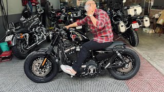 Harley 48  harley Forty eight   huyền thoại trong dòng sportster của Harley Davidson 🔥 [upl. by Attenyw151]