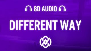 BLONDISH amp Zeeba  Different Way Lyrics  8D Audio 🎧 [upl. by Yehudi]