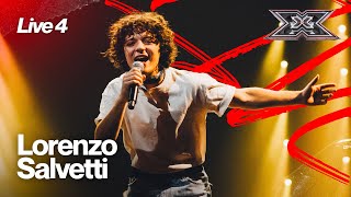 Lorenzo Salvetti si scatena sul palco con “Me So’ Mbriacato” di Mannarino  X FACTOR 2024 LIVE 4 [upl. by Namor]