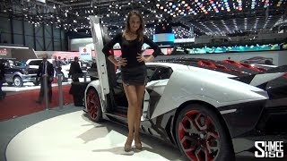 The Girls of the 2014 Geneva Motorshow [upl. by Amado]