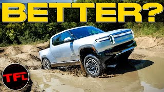 OffRoading the Redesigned 2025 Rivian R1T amp R1S [upl. by Innavoeg]