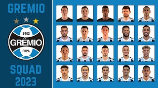 GRÊMIO Squad 2023  Grêmio FC Squad Brazilian Serie A 2023  FootWorld [upl. by Havot]