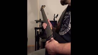 Jackson Rhoads V7 Guitar cleanish tone  jacksonguitarsofficial neuraldsp archetypeplini [upl. by Niryt]