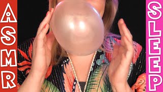 Awesome gum chewing with bubbles 😮  ASMR [upl. by Llemar]