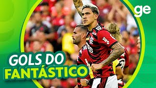 VOLTAMOS 🐴😎⚽CONFIRA OS GOLS DOS ESTADUAIS E DA COPINHA 2023  GOLS DO FANTÁSTICO  geglobo [upl. by Aiekam434]