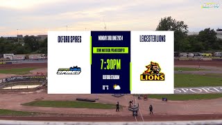 OXFORD Spires vs LEICESTER Lions  ROWE Motor Oil Premiership R1  OXFORD SPEEDWAY TV 2024 [upl. by Mcguire]