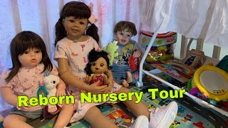 Reborn Nursery Tour and organization tour [upl. by Arahd]