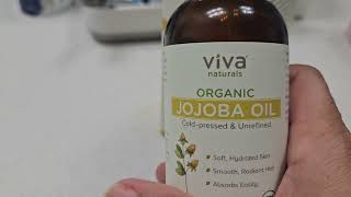 Reviews of Viva Organic Jojoba oil [upl. by Adnar]