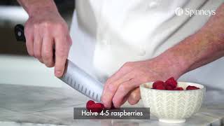 Lemon Posset with Raspberries  Gary Rhodes [upl. by Ycniuqal]