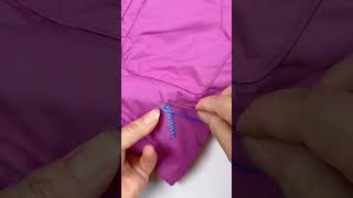 This is a quotneedle and thread trickquot to mend cuts and holes in down jackets and cotton jackets [upl. by Enrique]