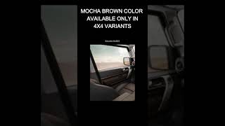 THAR ROXX NEW MOCHA BROWN INTERIORS tharroxx 4x4 mahindra 4x4offroad 4x4offroad offroad [upl. by Alberic]