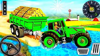 Modern Farm Tractor Driving Games Real Farming Tractor Simulator 2024 Android Gameplay [upl. by Sidney]