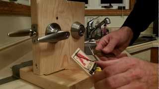 How to pick a lock Schalge using all youtube learned skills and home made tools [upl. by Anemolihp]