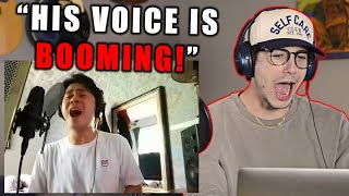 PHENOMENAL VOCAL CONTROL  Cakra Khan  Its a Mans Mans Mans World  Milo Manheim LCR Reaction [upl. by Yeniar]