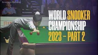 Luca Brecel vs Si Jiahui  Cazoo World Snooker Championship 2023  Semi Final  session 2 [upl. by Nykal]