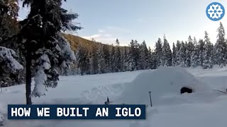 How we built an Iglo  By Daniel Tomaschek [upl. by Ellerad]