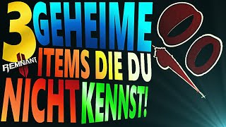 3 GEHEIME Items die du NICHT Kennst  Remnant 2 [upl. by Enniotna853]