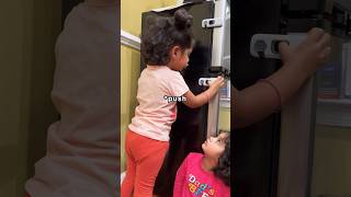 One more child lock successfully wasted 😂 chaithratara funny [upl. by Majka355]