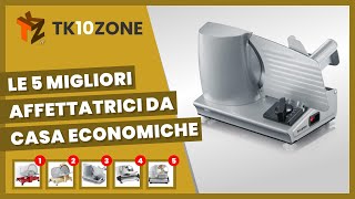 Le 5 migliori affettatrici da casa economiche [upl. by Yelehsa]