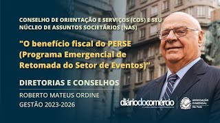 O benefício fiscal do PERSE Programa Emergencial de Retomada do Setor de Eventos [upl. by Prader]