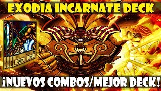 THE LEGENDARY EXODIA INCARNATE DECK  ¡NUEVA CARTA SUPPORT  DUEL LINKS [upl. by La]