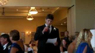 Best MC Wedding Speech [upl. by Durst]