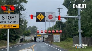 Clanker system installation on Mispillion River Bridge to be finished by end of year [upl. by Wehttam]