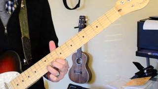 Sunday Bloody Sunday U2 Guitar Lesson Part 2 Solo [upl. by Mareah]