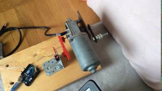 diy servo arduino dc motor position control [upl. by Ahsaeit]