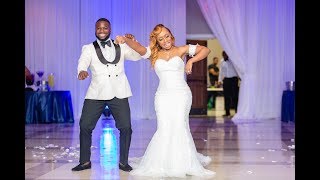 Our Wedding Video Best Day Ever It was Lit  Life With TampB [upl. by Mochun]