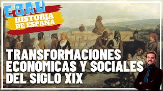 SOCIEDAD Y ECONOMÍA DE ESPAÑA EN EL SIGLO XIX  Historia de España 🇪🇸 [upl. by Walther]