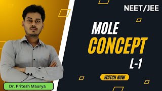 Mole Concept L1 NEET and JEE [upl. by Ahilam]