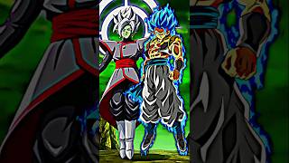 Gogeta vs Black Goku amp Zamasu Who Is Stronger dbs​ versus anime edit subscribe [upl. by Yromem]