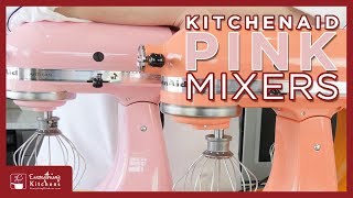 Kitchenaid Pink Mixers  Bird of Paradise Silk Guava Glaze Cranberry Raspberry Ice [upl. by Auqinot]