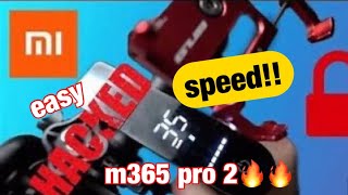 XIAOMI M365 PRO 2 SPEED UNLOCKED 34 kph 21 mph HACK TOP SPEED amp more [upl. by Kcirdled185]