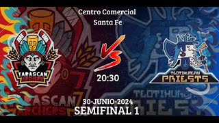 envivo SEMIFINAL 1 LIGA MEXICANA ELITE DE HOCKEY  Tarascan Archers vs Teotihuacan Priests [upl. by Staley]